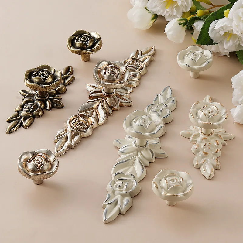 European Style Door Handle Cabinet Shoe Cabinet Drawer Cabinet Wardrobe Door Modern Minimalist Handle