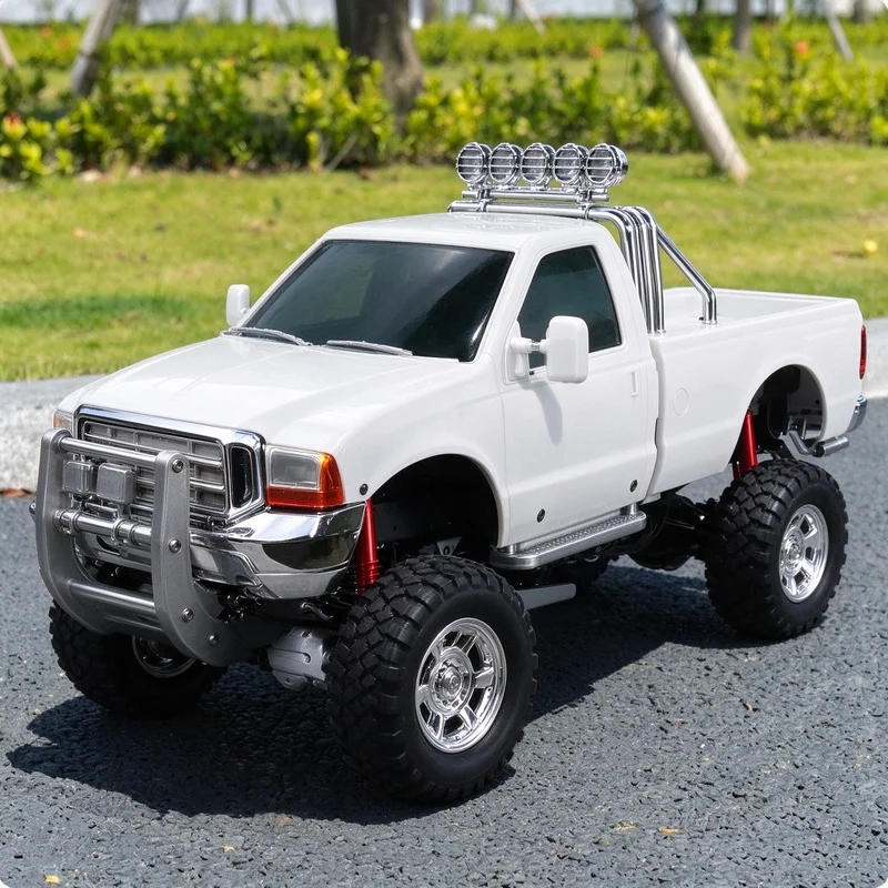 HG P410 Raptor 1/10 Remote Control 4WD Two-speed Off-Road Climbing Pickup Truck 2.4G 4CH Electric RC 30km/h Professional Model