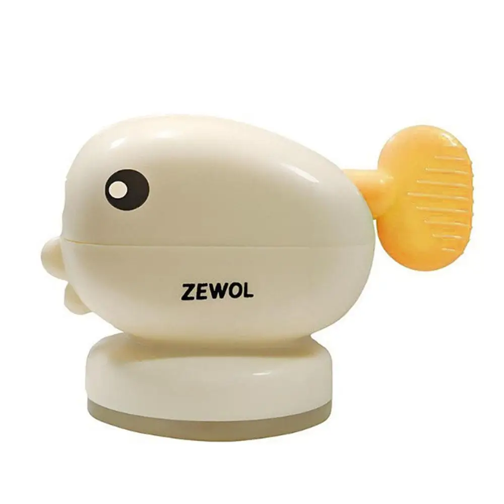 Cute Rotary Paste Dispenser Toothpaste Seat Holder Suction Cup Whale Toothpaste Squeezer Toothpaste Holder Bathroom Accessories