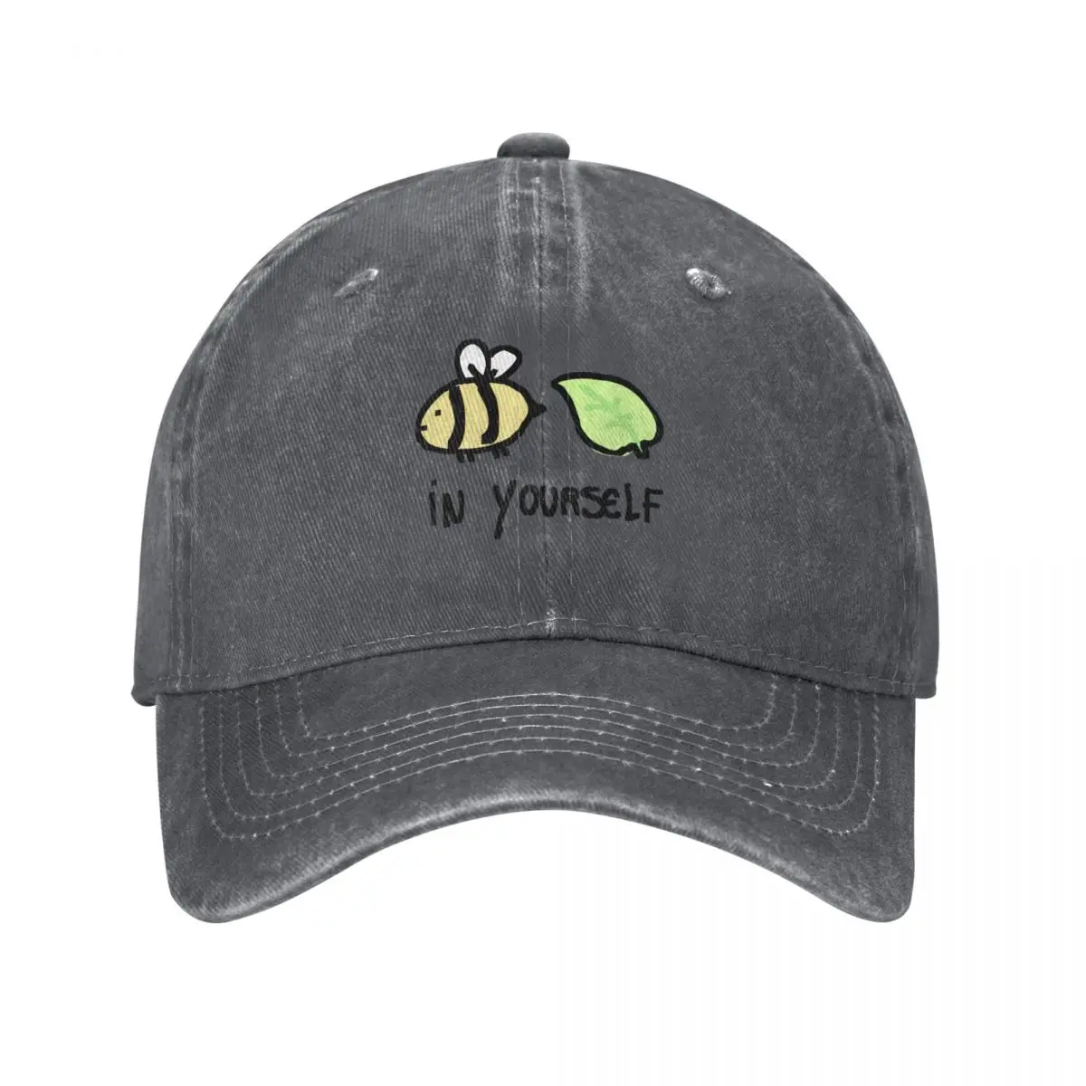 

bee leaf in yourself Baseball Cap New In Hat Rugby Hats Woman Men's