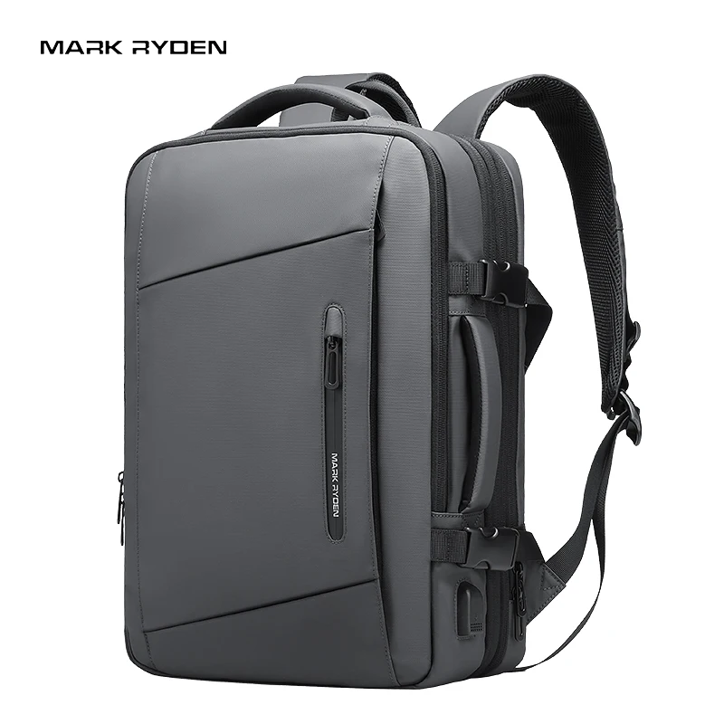 MARK RYDEN 17-Zoll-Laptop-Rucksack, erweiterbar, für Herren, Business, zum Handgepäck, Flugzulassung, 40 l Reiserucksack 6