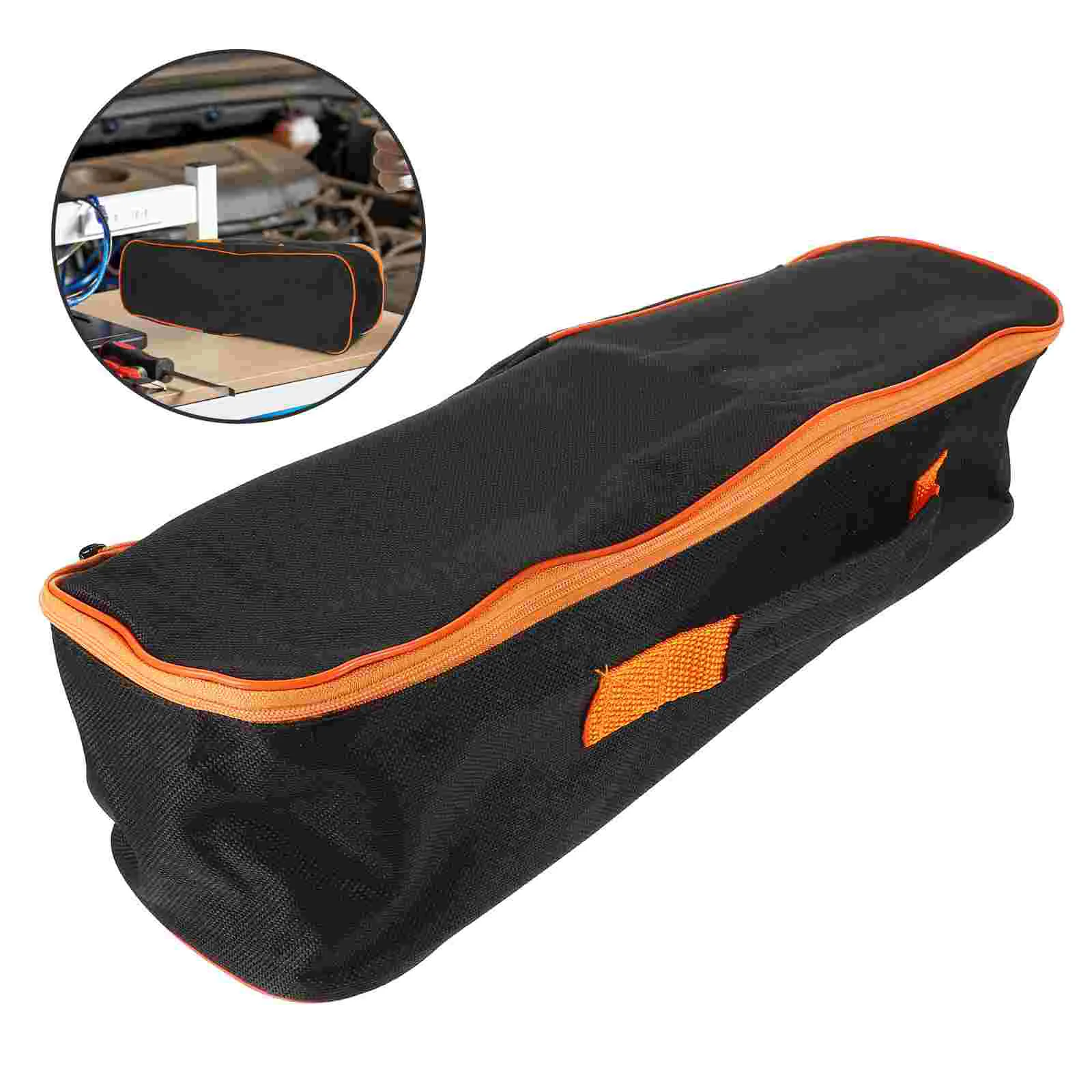 

Multifunctional Thickened Canvas Wear-resistant Hardware Tools Electrician Auto Repair Bag Handbag Storage Pouch for Bags