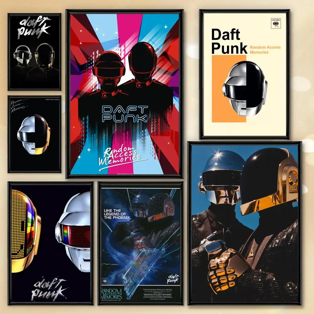 The Around Poster World HD Anime Punk D-Daft Band Hot Theme Singer/OST/Movie-Waterproof Self-Stick Home Decor