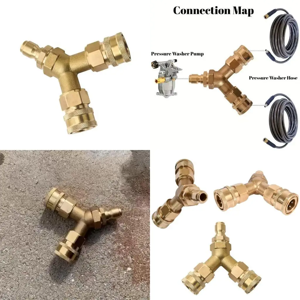 

E8BD 3/8 Quick Connection Triple Coupling System Offering Convenient Quick Connection