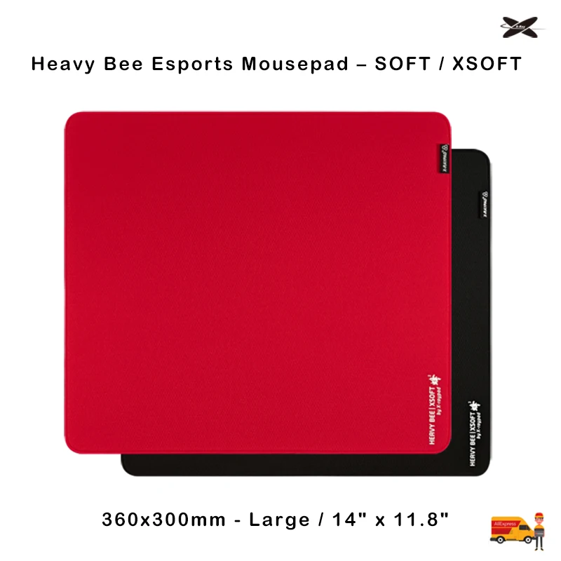 

360x300x4mm X-Raypad Unique Heavy Bee Esports Mousepad – SOFT / XSOFT