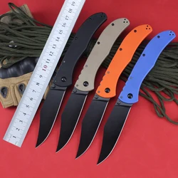 Cold Broken Skull Folding Tactical Knife 440C Steel Outdoor Camping Pocket Knife G10 Handle Survival Self defense EDC knives