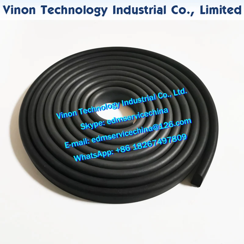 

Уплотнение двери рабочего бака 2070442, 2070331, 433470 Упаковка рабочего бака 10x20 мм L = 2000 мм Sodic AQ325, AQ300,A325 WireCut EDM Machine