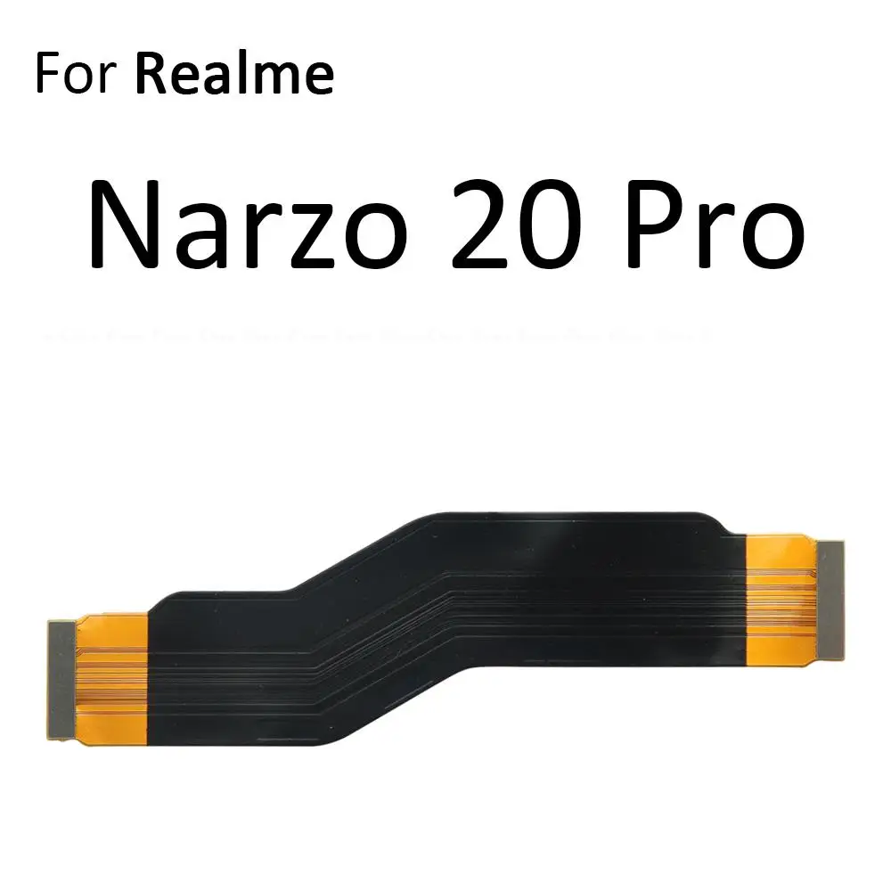 Placa-mãe Conexão Cabo Flex, OPPO Realme Narzo 10 10A 20 20A 30 Pro 30A 50 50A Prime 4G 5G