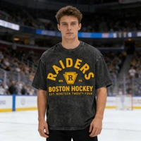 100% algodón Vintage lavado calentado avivalaria Ilya Rozanov 81 Boston Raiders camiseta hombres Scott Hunter Shane Hollander ácido lavado camisetas