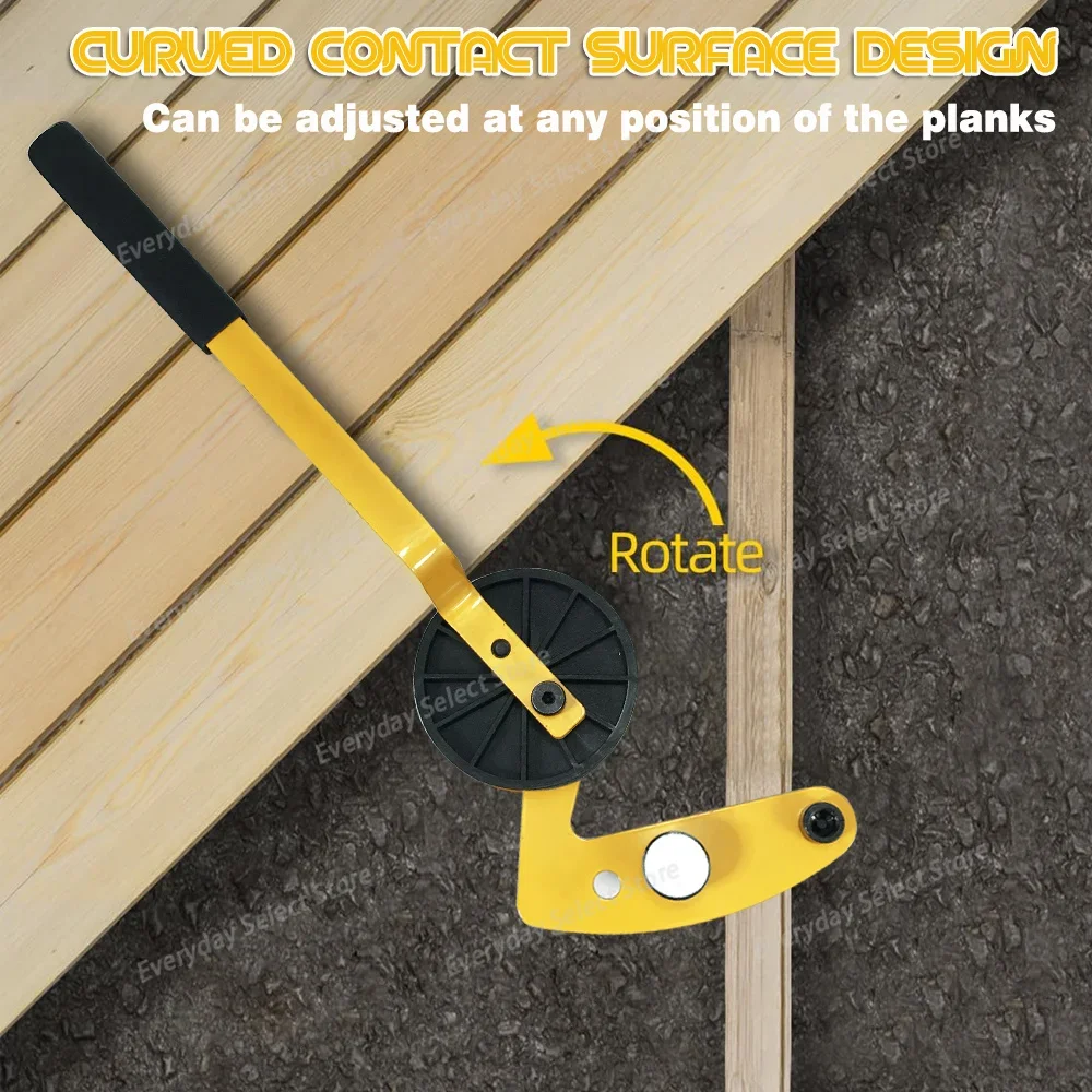 Deck‑Straightening Fixing Jig, Warp & Bow Correction Device for Wooden and Metal Deck Joint Installation