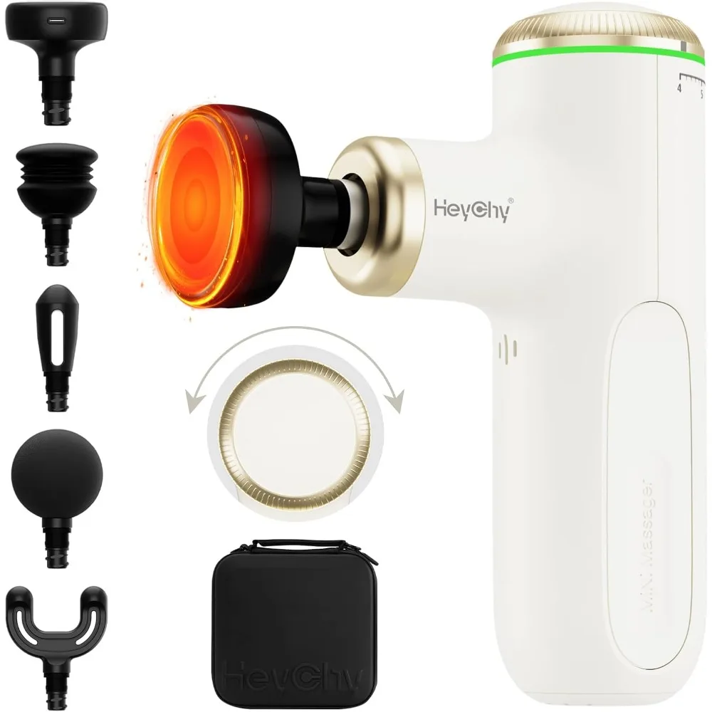 

Mini Massage Gun Deep Tissue with 4-10mm Adjustable Amplitude, Portable Percussion Muscle Massager for Pain Relief Muscle Relaxt