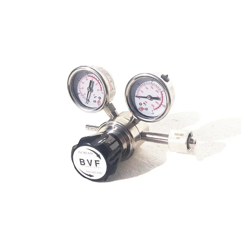 

BVF BP1Stainless Steel High Sensitivity Safety Valve, NPT 1/4"F Threaded Connection, Pressure Control Range 0 to 500 psi (34.4 b
