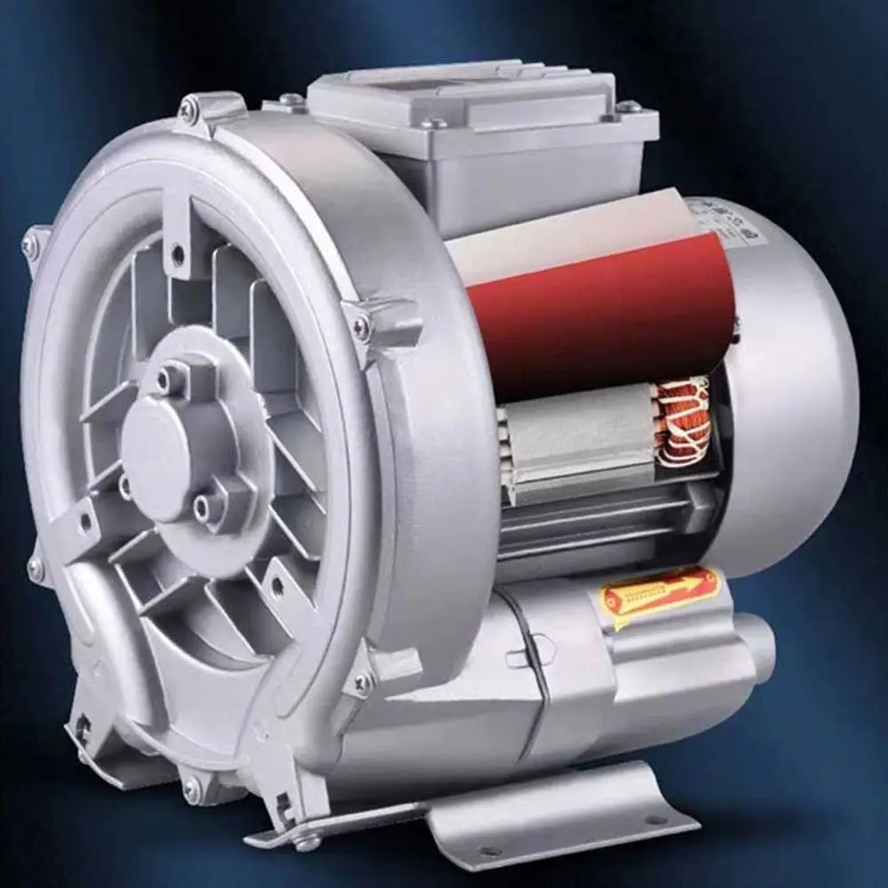 Industrial Vortex Fan Centrifugal Fan 220V High Pressure Powerful Blower Vortex Air Pump Vacuum Pump Fish Pond Aerator