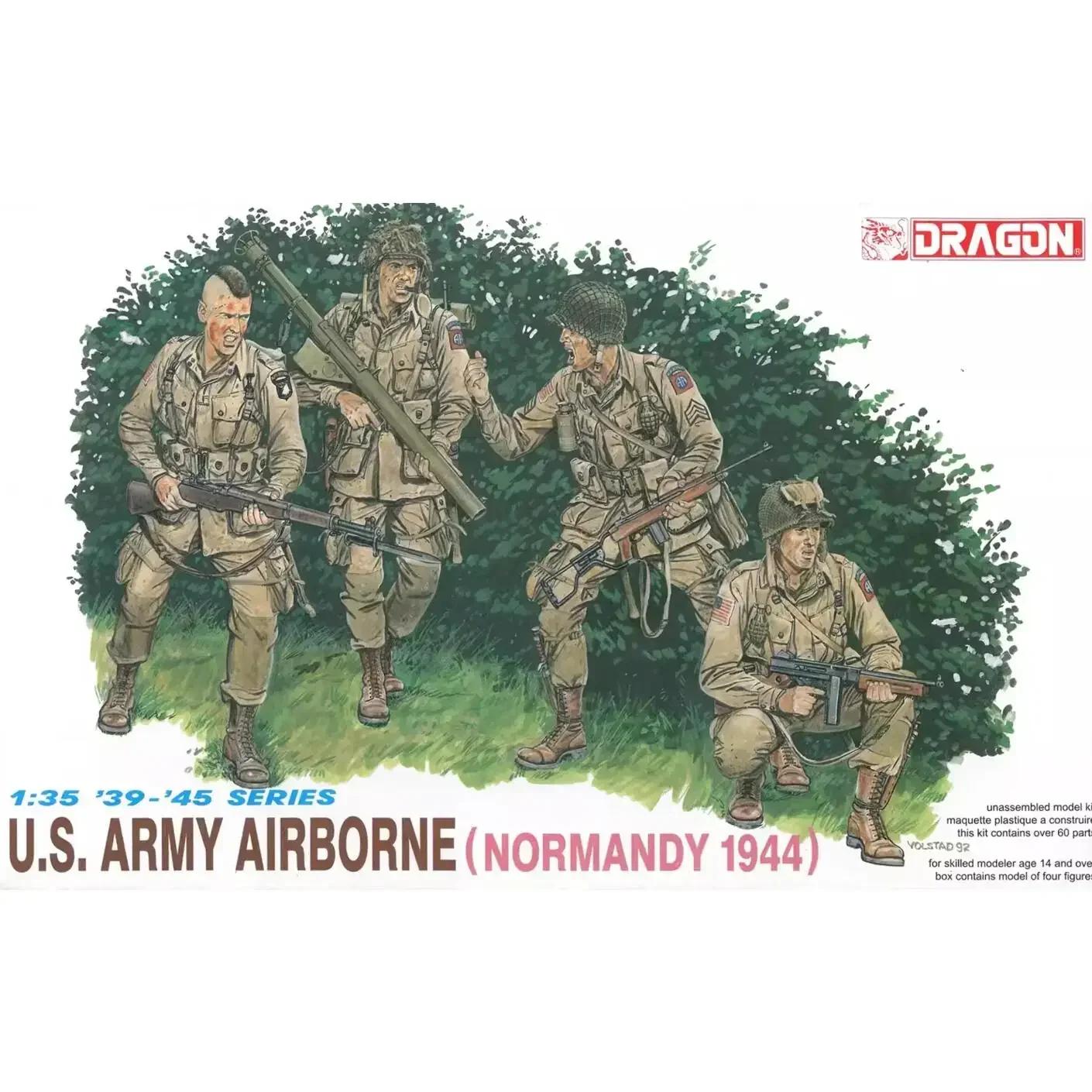 

DRAGON 6010 1/35 '39-'45 Series U.S.Army Airborne (Normandy 1944)