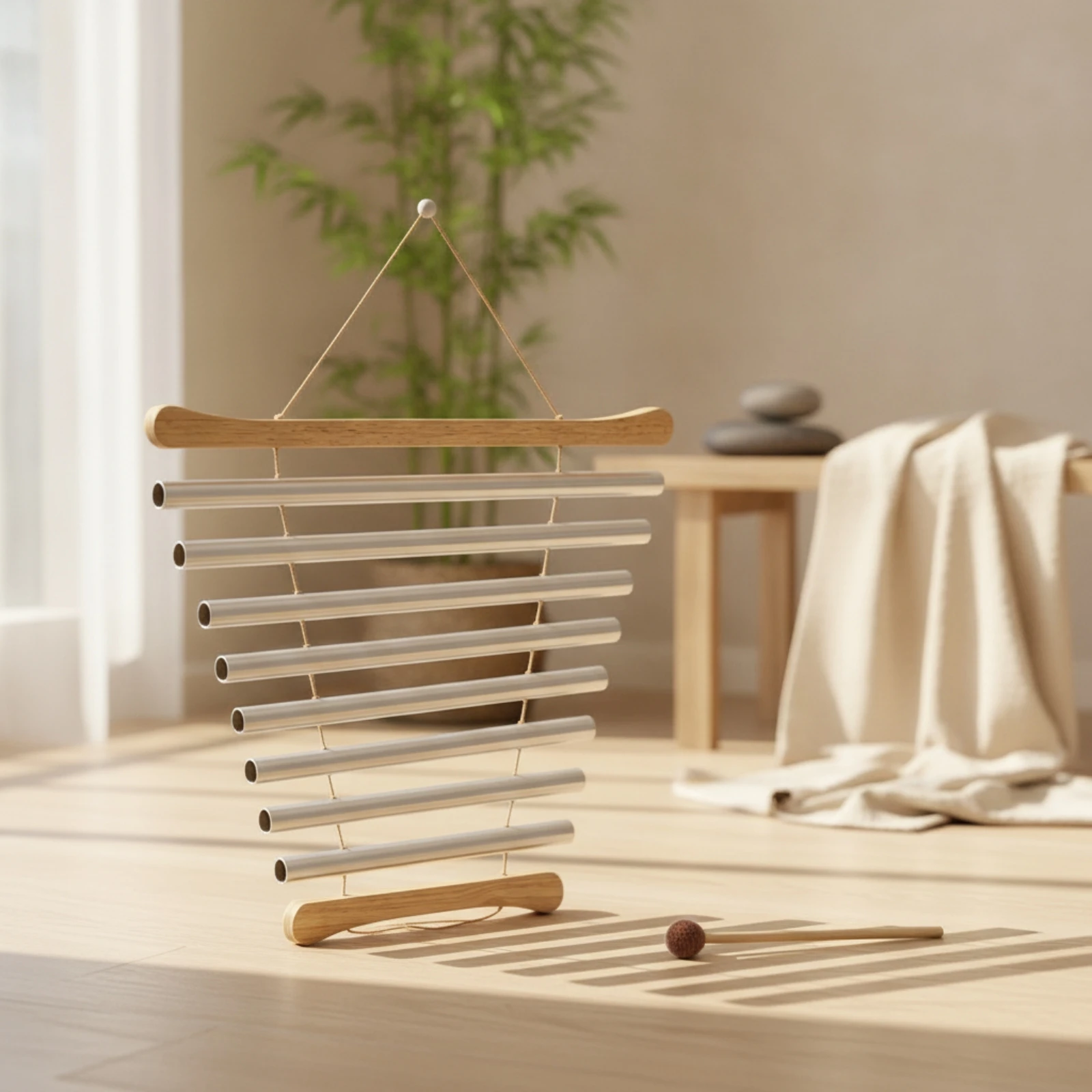 Carillon a vento portatile con - Musical Instrument Mallet recensione e prezzo