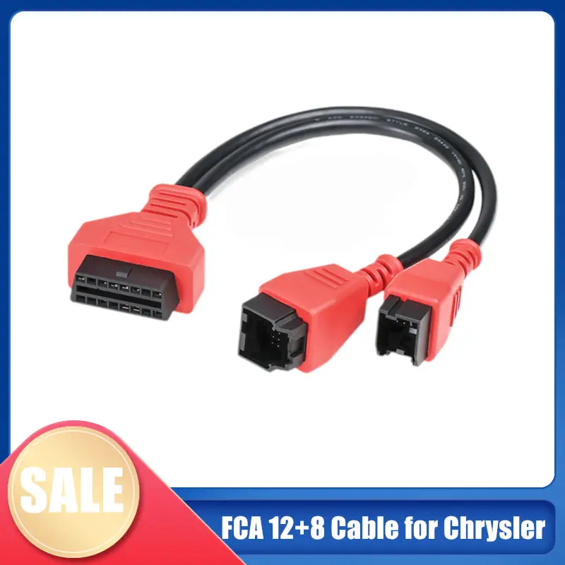 Original For Chrysler FCA 12 + 8 Universal Adapter Cable