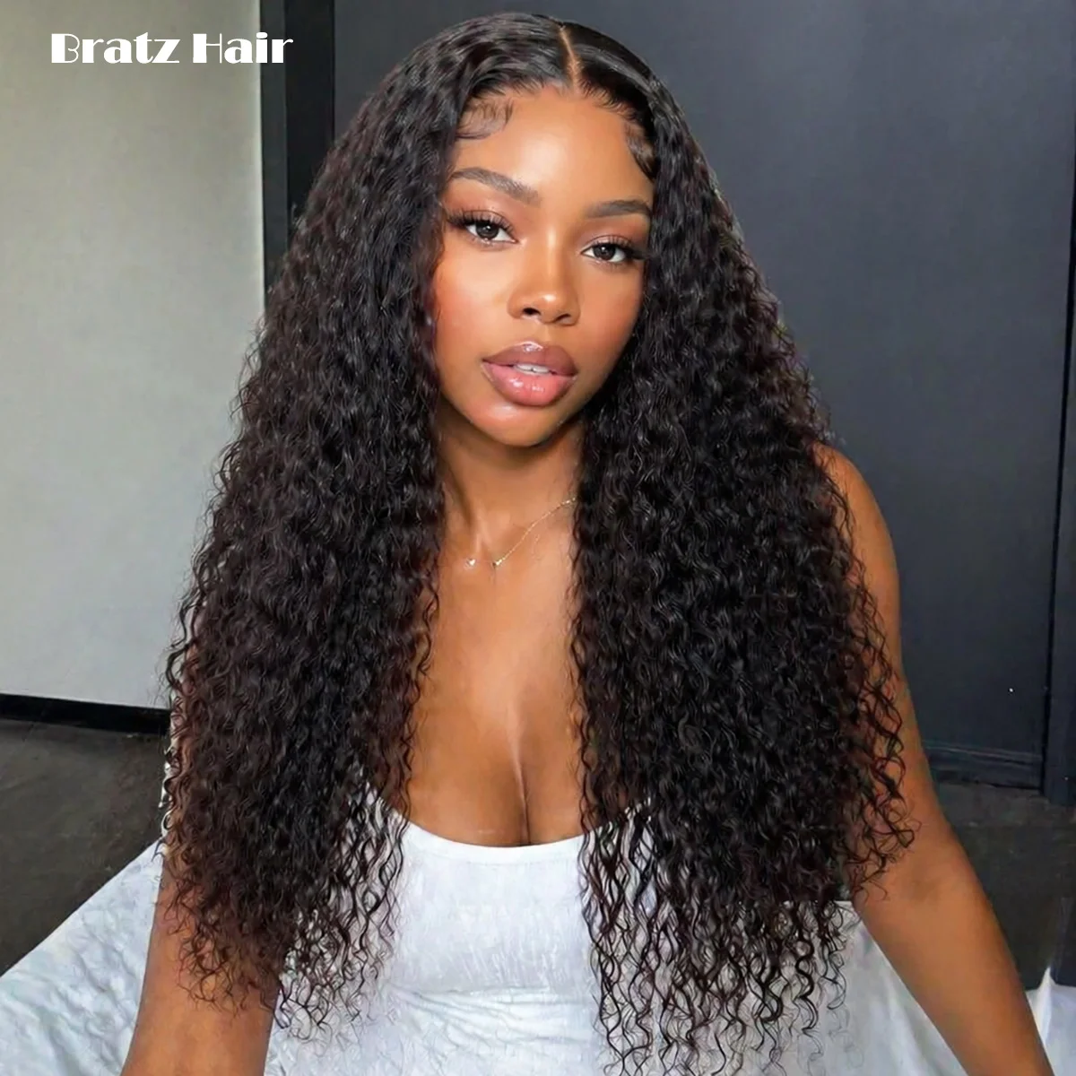 450 High Density Natural Black Pixie Curly Gluelessn Wig 13x4 13x6 360 Lace Front 100% Human Hair Ready to Wear Wig for Woman
