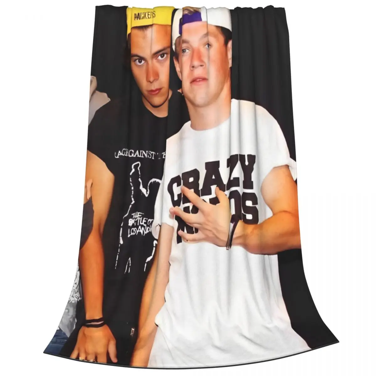 Harry And Niall Horan Love On Tour Blanket Flannel Textile Decor Portable Soft Throw Blanket for Home Bedroom Rug Piece