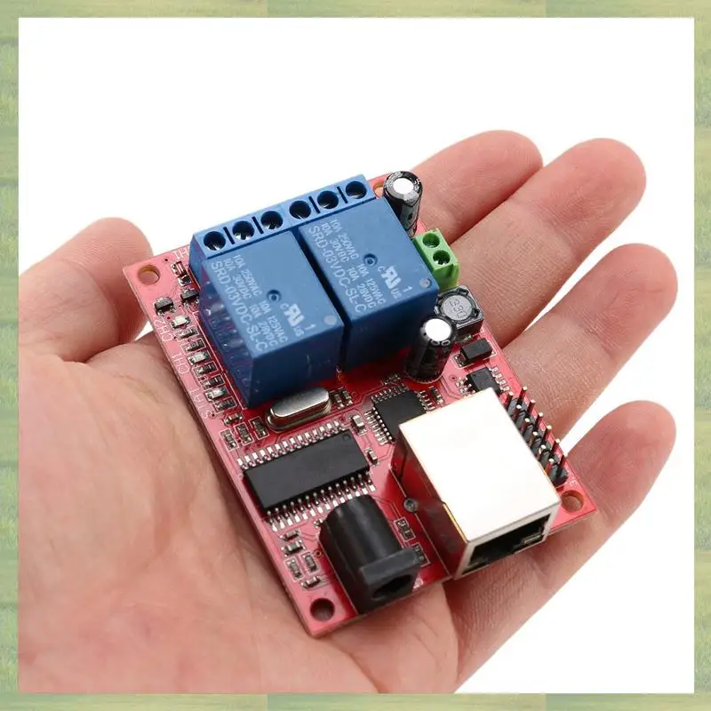 

N15R-6X LAN Ethernet 2-сторонняя релейная плата Переключатель задержки Модуль контроллера TCP/UDP WEB Server