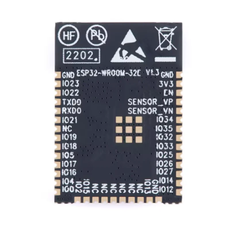 2pcs ESP32-WROOM-32E-H4 Wi-Fi Bluetooth dual-mode 4MB flash 32-bit dual-core MCU module