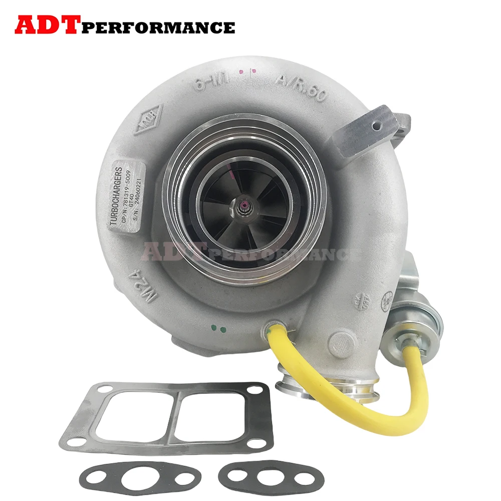 

GT40 T9201-1118100-135 Turbocharger 781319-0006 781319-5006S Turbo for Dongfeng Tianlong Skydragon Truck 10L Turbine YUCHAI