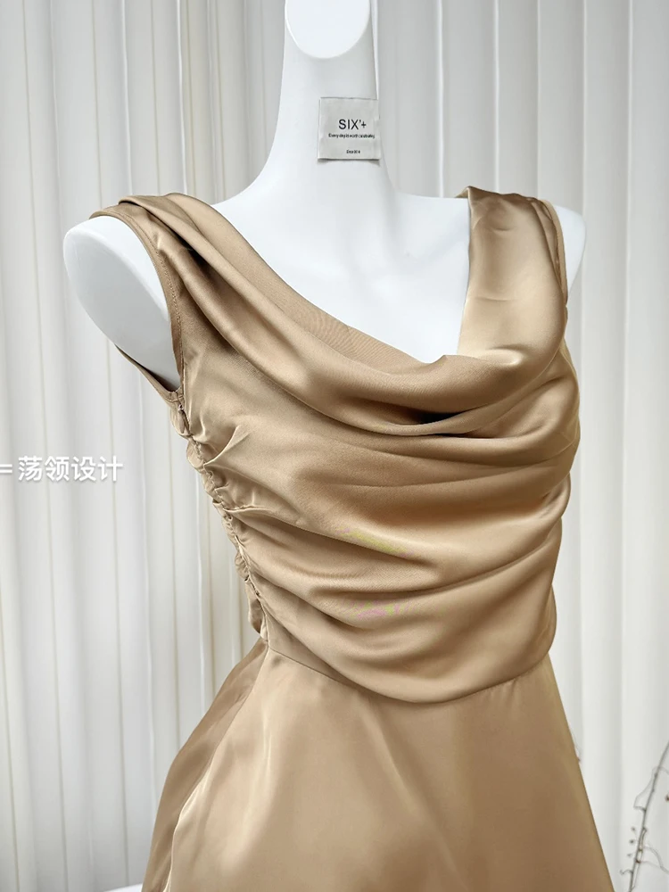 Summer Old Money French Vintage Prom Gown Evening Mini Dress Women  Sleeveless Frocks One-Piece Party Luxury Hot Sexy Coquette - AliExpress  200000345