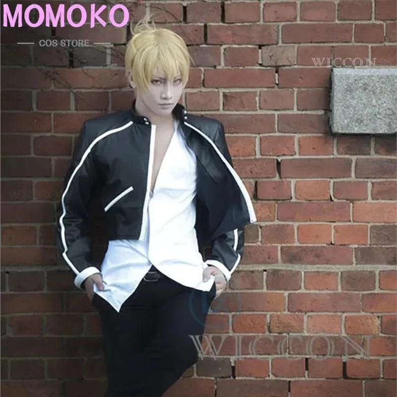 A888Anime Game Fate/stay Night Fate/Grand Order Gilgamesh Kostum Cosplay Wig Raja Girugamesshu Seragam Kasual Pria CarnivB666@！