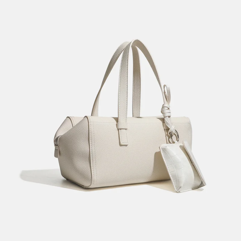 

Women's handbags and tote bags，New niche minimalist style large-capacity commuter Boston tote bag，Versatile and simple shoulder