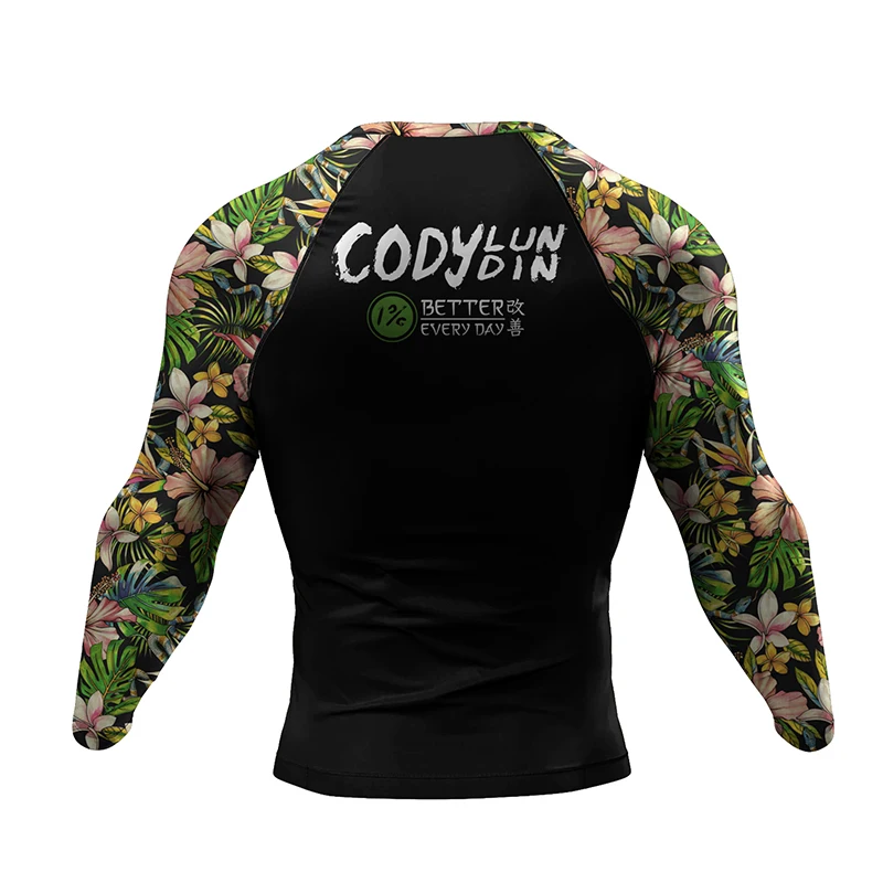 Kickboxing Rashguard Jiu Jitsu MMA T-shirt + Spodnie Zestawy Mężczyźni Grappling Jiu Jitsu Bjj Gi Boxing Sportsuits Gym Muay Thai MMA Shorts