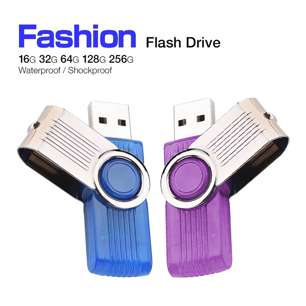 

Black Red Memory Stick Green Purple Rotatable Silver USB Pen Drive 32GB Blue Pendrive U Disk 16G 8GB 32GB 128GB Flash Drive 64GB
