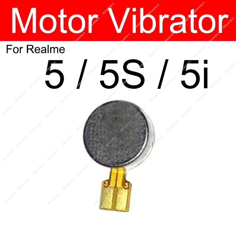 For Realme 2 3 5 5i 5S 6 6i 6S 7 8 9 Pro 5G Motor Vibrator Vibration Motor Flex Cable Parts