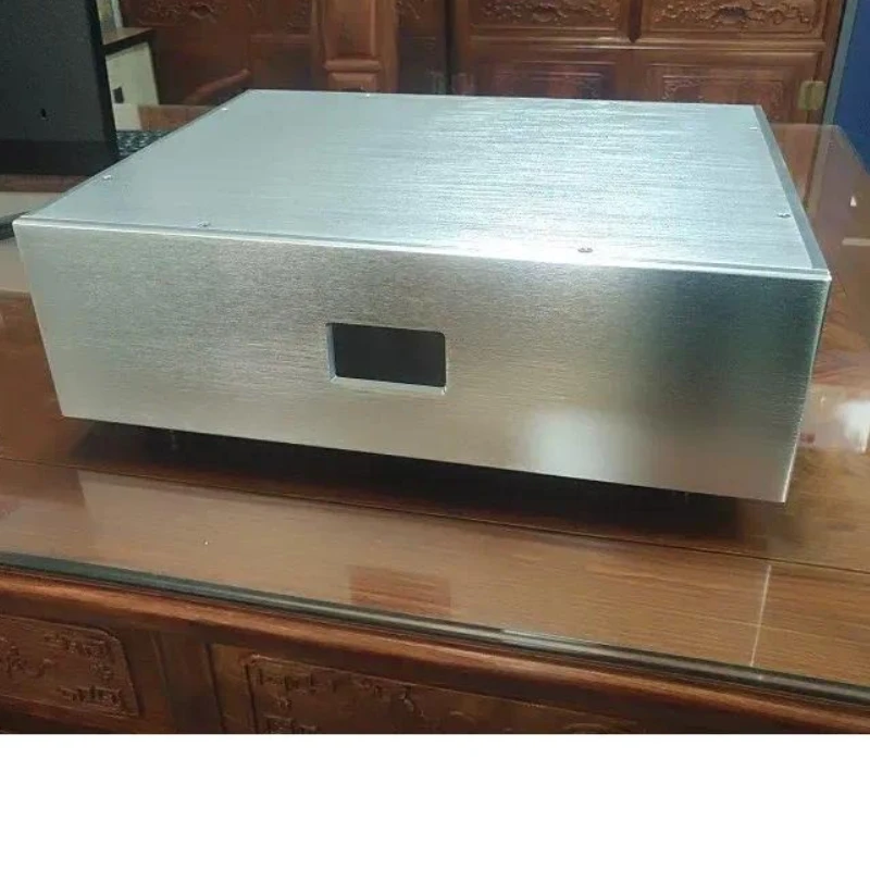 For 420 All Aluminum Alloy American Standard Power Supply Filter Case  Audiophile Amplifier Chassis