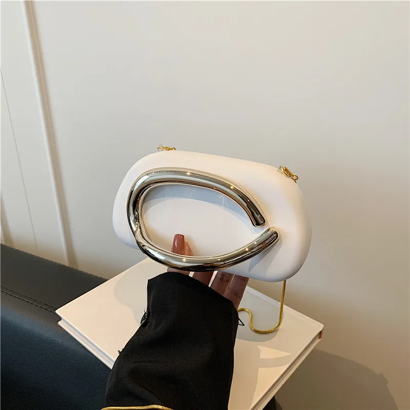 

Chic Metallic Clutch Purse for Women, 2025 Fashion Evening Bag with Shoulder Strap, Elegant Wedding Party Clutch for Dresses