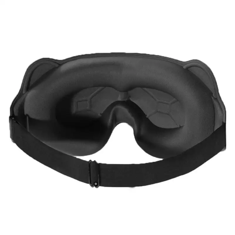 3D Sleeping Mask Adjustable Block Out light Eye Mask for Sleeping Comfort Eye Shades Home Travel Nap Breathable Eyeshade