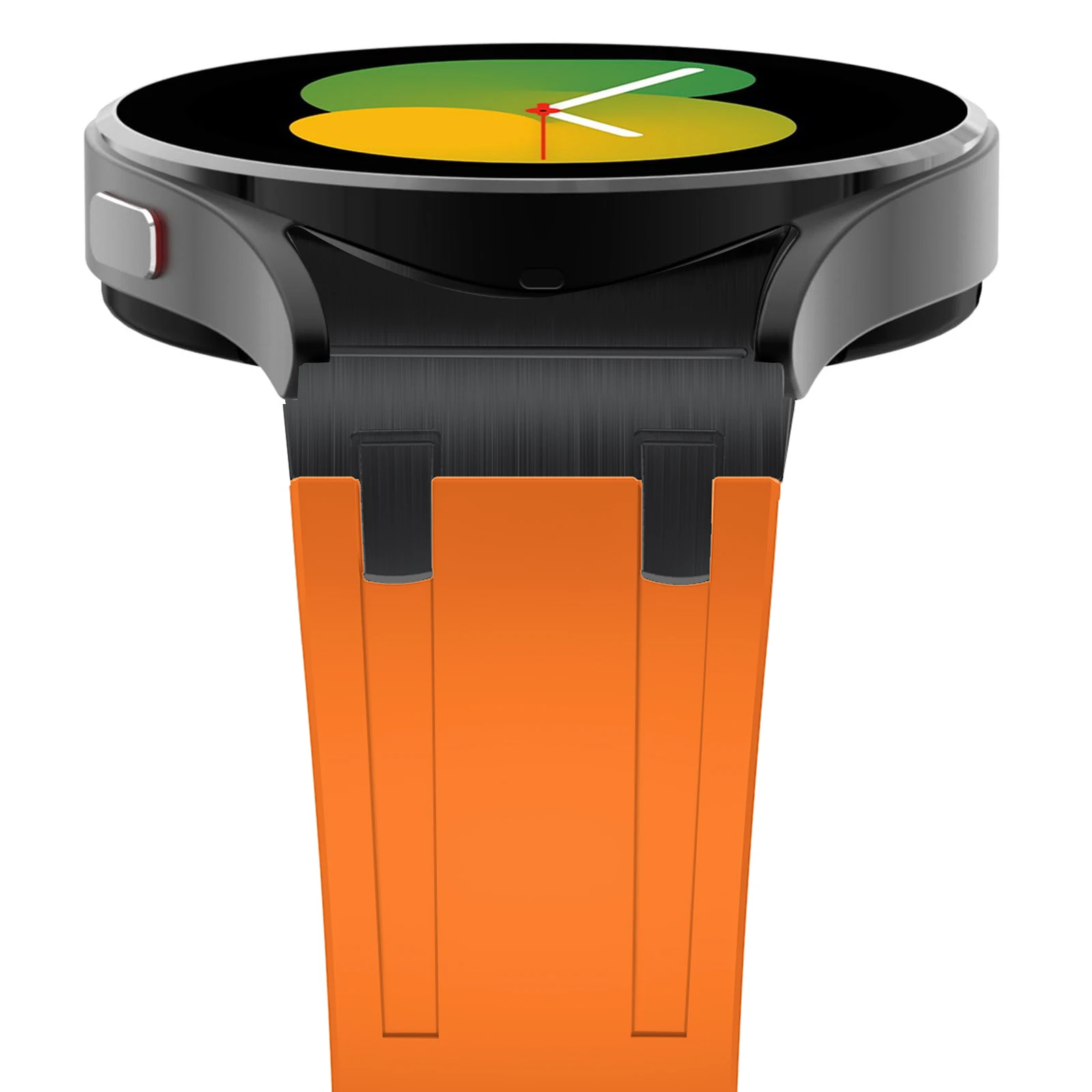 

Ремешок силиконовый для Samsung Watch 4/5/6 40 44 мм 5Pro 45 мм, резиновый роскошный браслет без зазоров для Galaxy Watch 4/6Classic 42 43 мм 46 47 мм