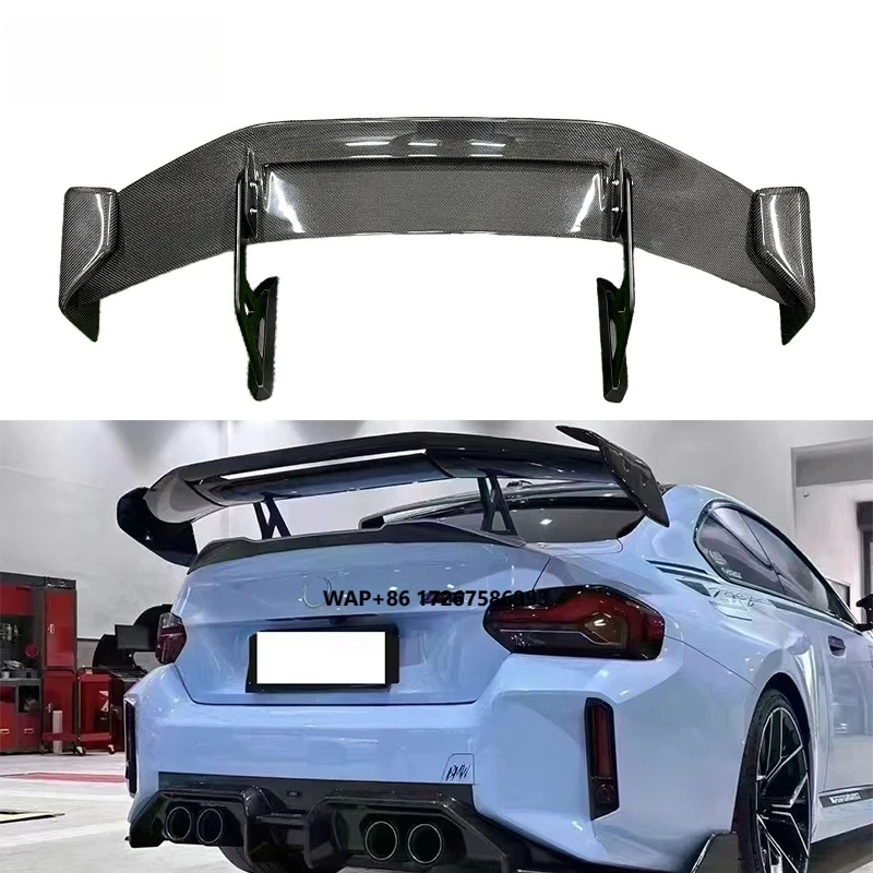 

G87 G42 AD Style High Quality Carbon Fiber Rear Spoiler Trunk Spoiler Tail Boot Wing for 2 Series G42 M2 G87