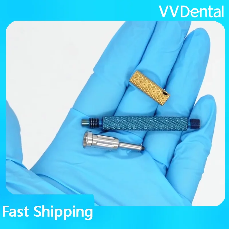 Dental Locator Core Tool for Implant Overdenture Attachment Universal Lab Processing Tool Compatible with Multiple Implant Syste