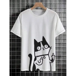 Cartoon Men's T-Shirt Casual Fashion 3d Print Short Sleeved Summer T-Shirt For Men Clothing Street Breathable T Shirt Top Tee