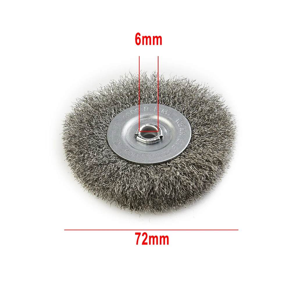 Innovative Deburring Tool Compact Three Inch Diameter Design Made from Stainless Steel Fitted to Six Millimeter Arbors