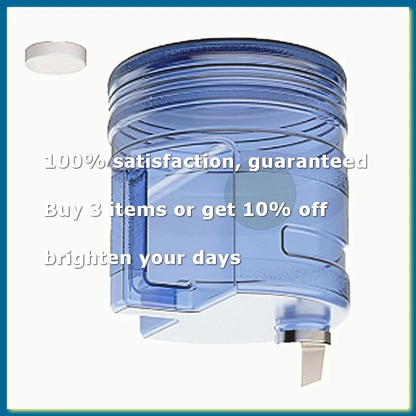 4L Water Distiller Container for Home Use, Dental Care & Beauty Treatments Compatible with Countertop Distillers