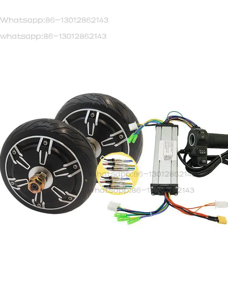 

6.5 inch DC brushless wheel hub 170 motor large torque robot dining car tool track electric trolley motor