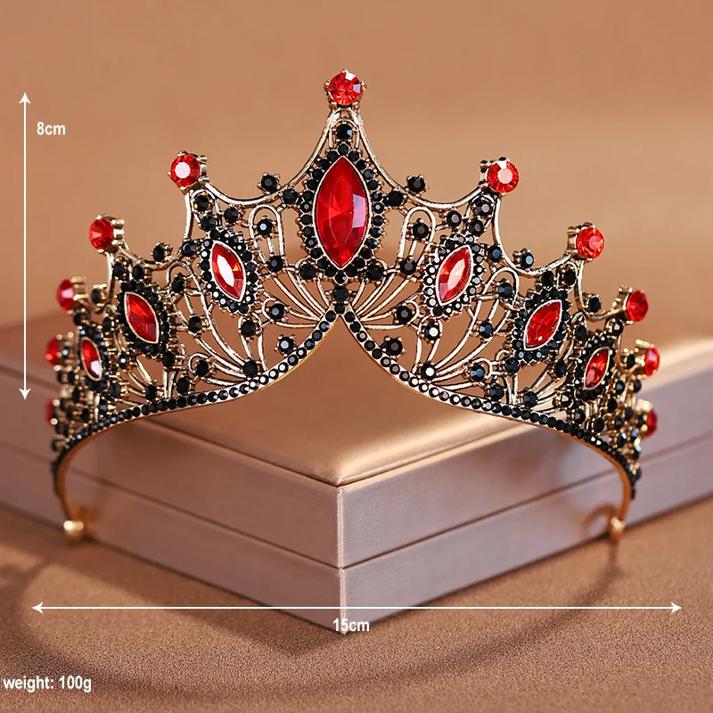 Copricapo da sposa nobile abbagliante diadema di strass con corona di cristallo da donna color argento progettato per la festa di nozze