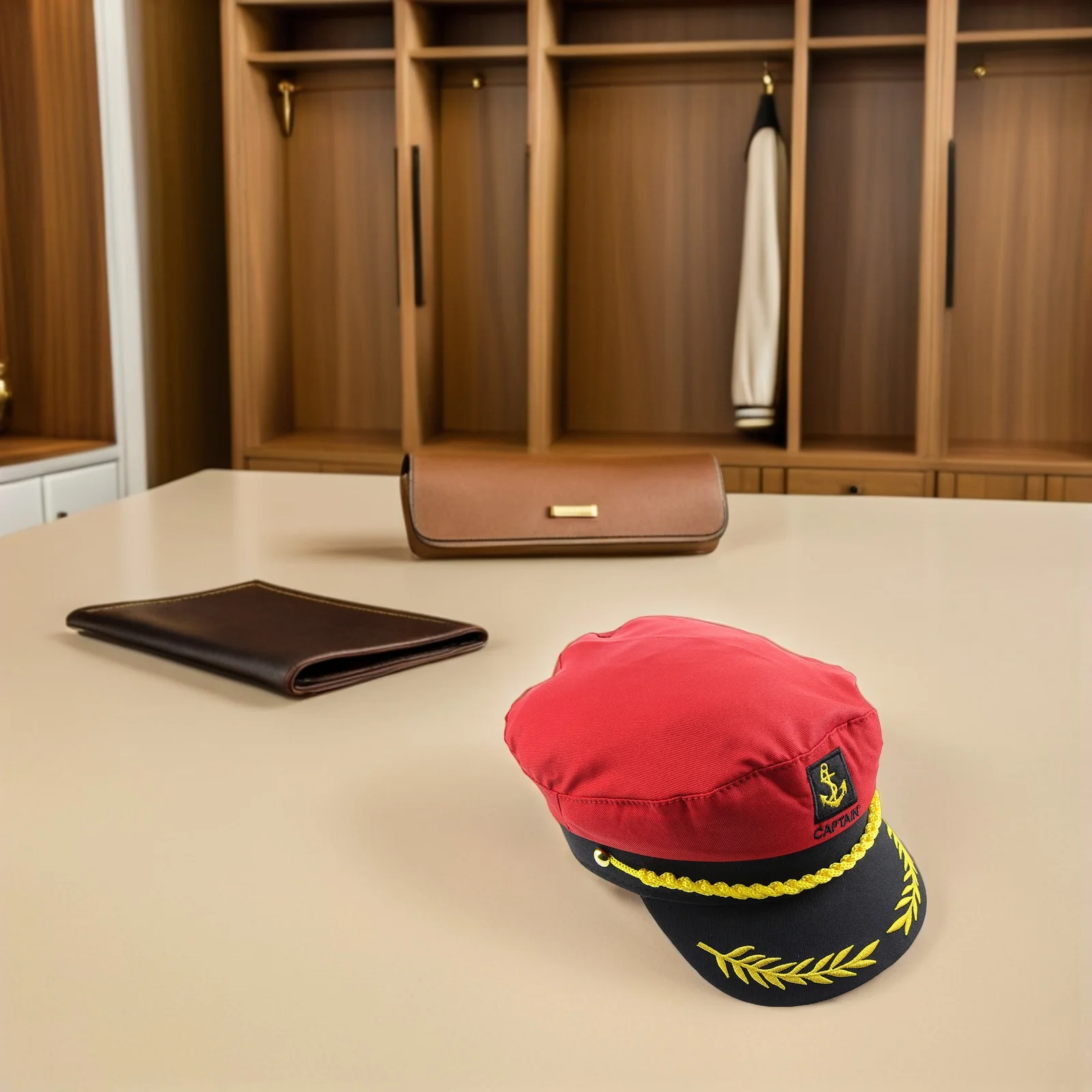 

2Pcs Navy Captain Hat Embroidered Sailor Cap Classic Adult Costume Party Cosplay Nautical Boat Hat Sailor Navy Hats