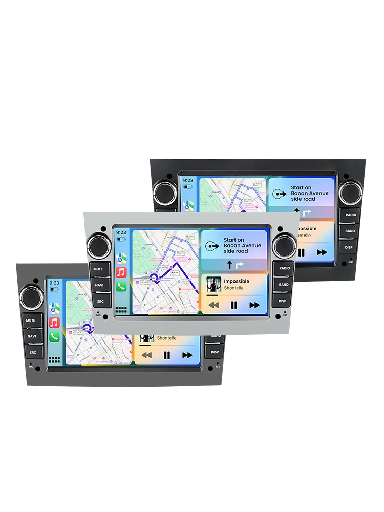 Junsun 7" Android Autoradio Wireless CarPlay Android Auto Stereo für Opel Vauxhall Astra H G J Zafira B Corsa C Antara Vectra Vivaro Meriva Combo Signum Tigra TwinTop WiFi GPS Navi SWC 4G-LTE