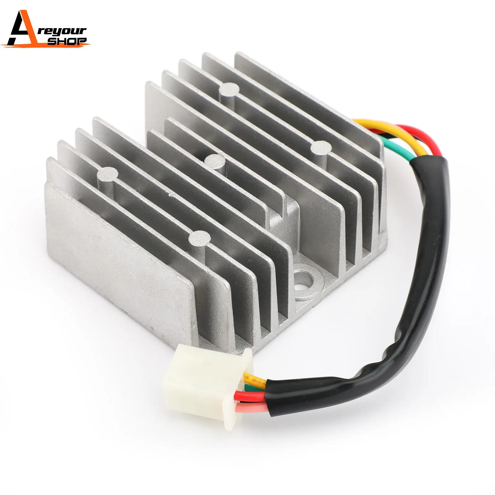 Areyourshop Voltage Rectifier Regulator For SYM Jet Metro Euro MX Shark 50 125 31600-M9Q-000 For Can-am DS 70 90