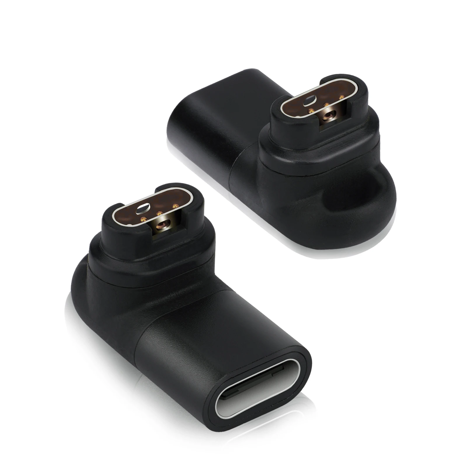 Adaptador de carregamento de cotovelo 3d de 90 graus, conversor de carregador de transmissão de dados, peças de reposição para relógio para garmin fenix 7/7s/7x