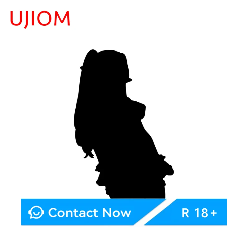 UJIOM Frieren Hardcore Graphics Wall Sticker Novelty Eye Catching Scratch Proof Edgy Futa Decal Cupboard Vestibulec Trendy Decor