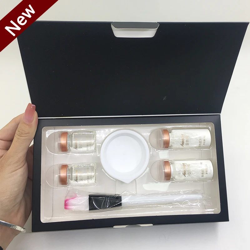 

4 vial/1 box Miracle Mask Oligopeptide Peptide Essence Kit Repair Facia Lift Firm Fine Lines Brighten Moisturize Beauty SkinCare