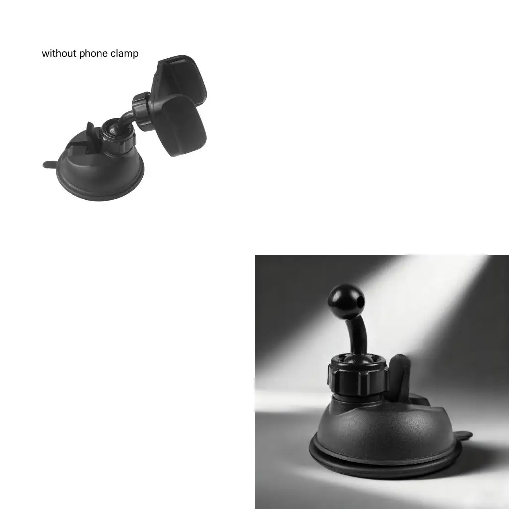  Suction Cup Phone Holder Base 17mm Ball Head for Car Navigation Systems