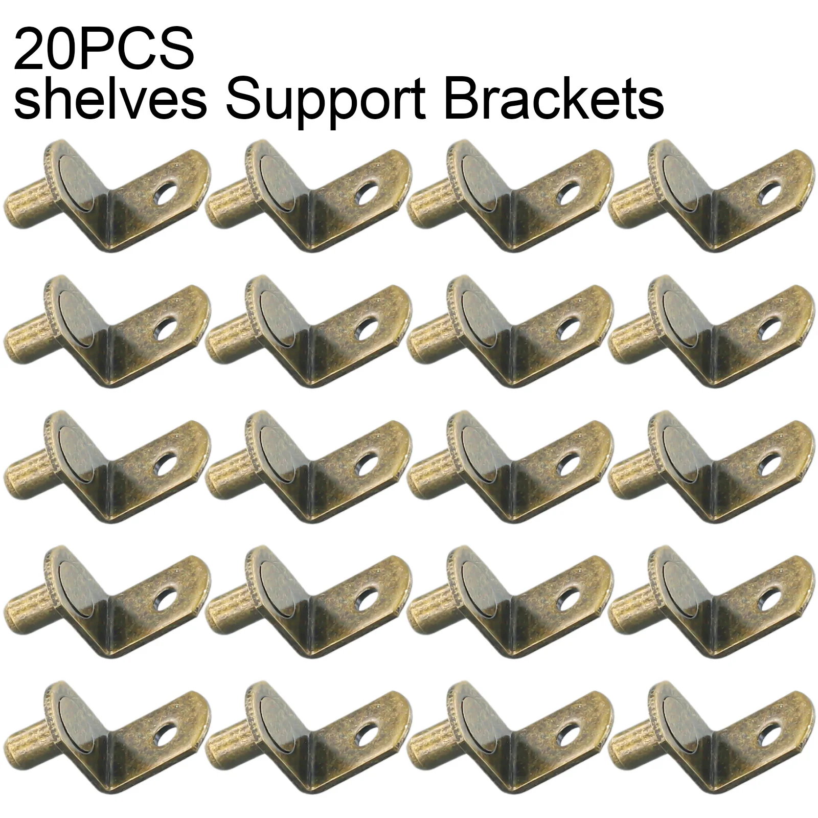 High Quality Shelf Peg 20Pcs Shelf Support Spoon for studs Accessories Bracket Brackets Cabinet Flat Furniture